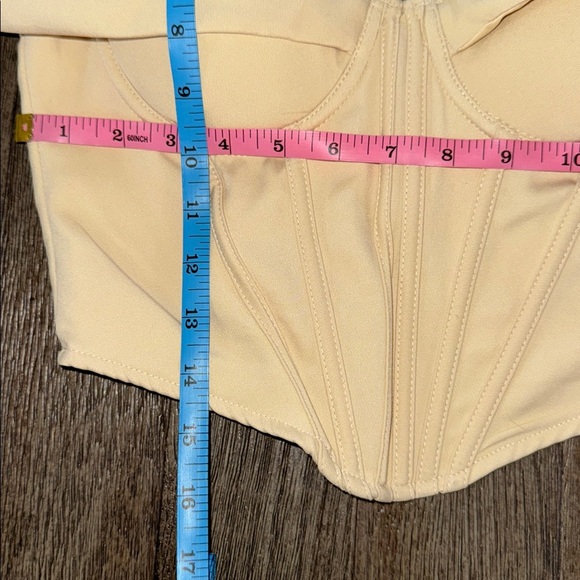 Windsor Forever Femme Cold Shoulder Corset Natural - Picture 8 of 9